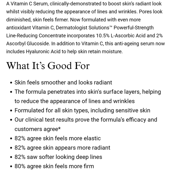 Kiehl's Skincare 4 For 25kiehls Powerfulstrength 25 Vitaminc